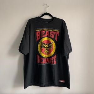 WWE Authentic Wear The Beast Incarnate Tee.